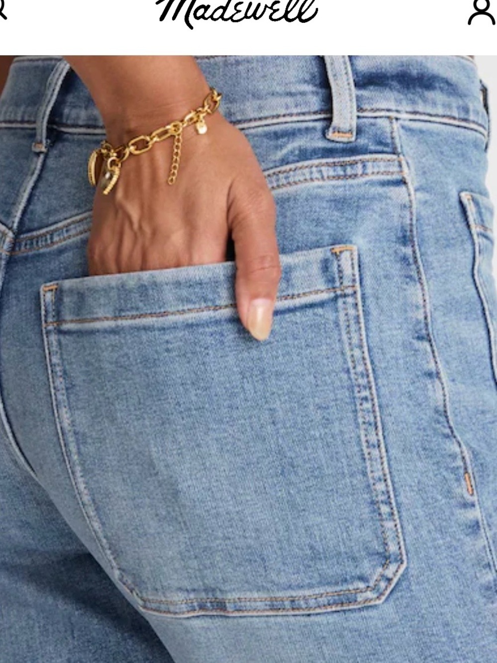 Madewell Women's 
Emmett style jeans 
Curvy - Picture 5 of 10